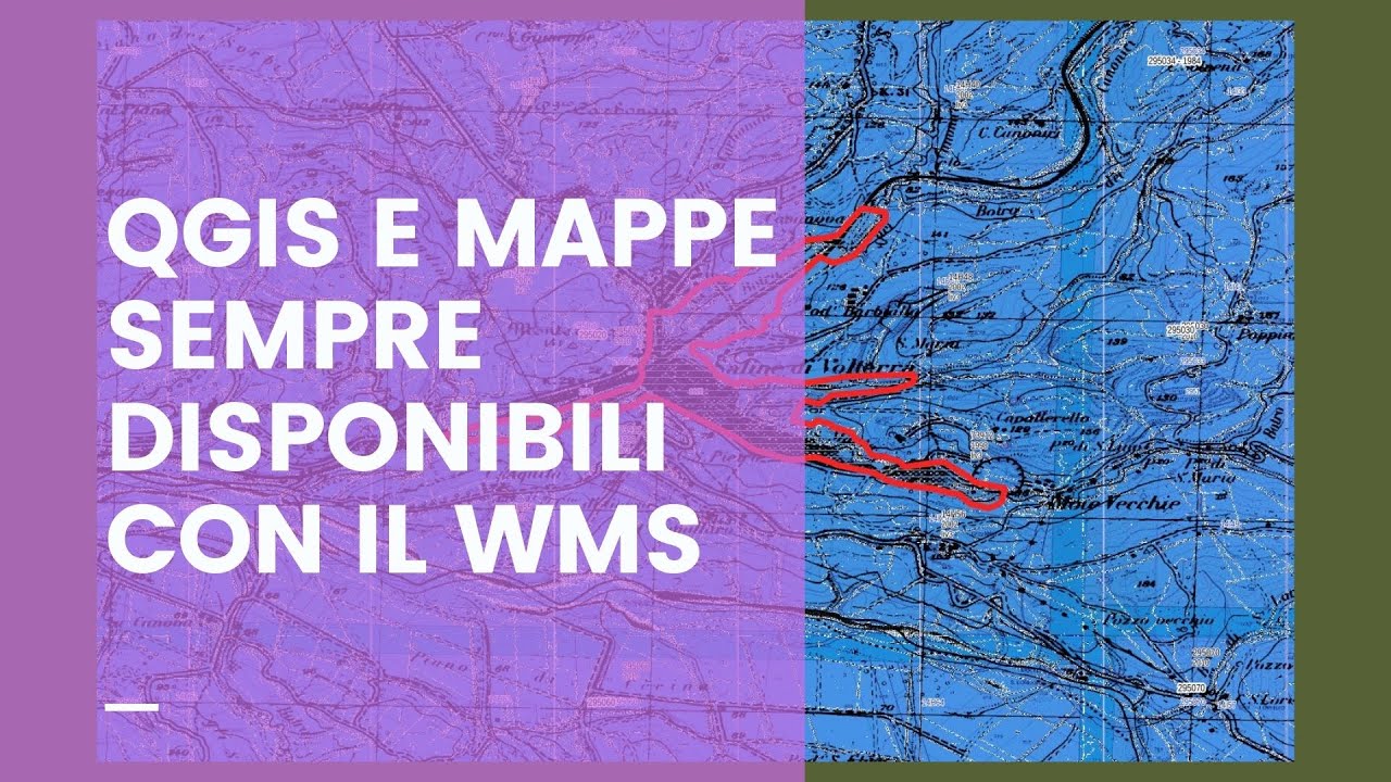 QGIS - Dati cartografici sempre disponibili con i servizi WMS