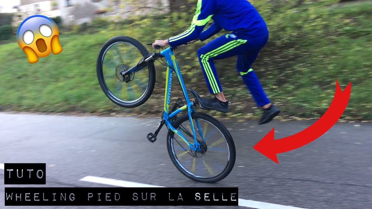 COMMENT LEVER LE PIED SUR LA SELLE ! ( TUTO ) #2
