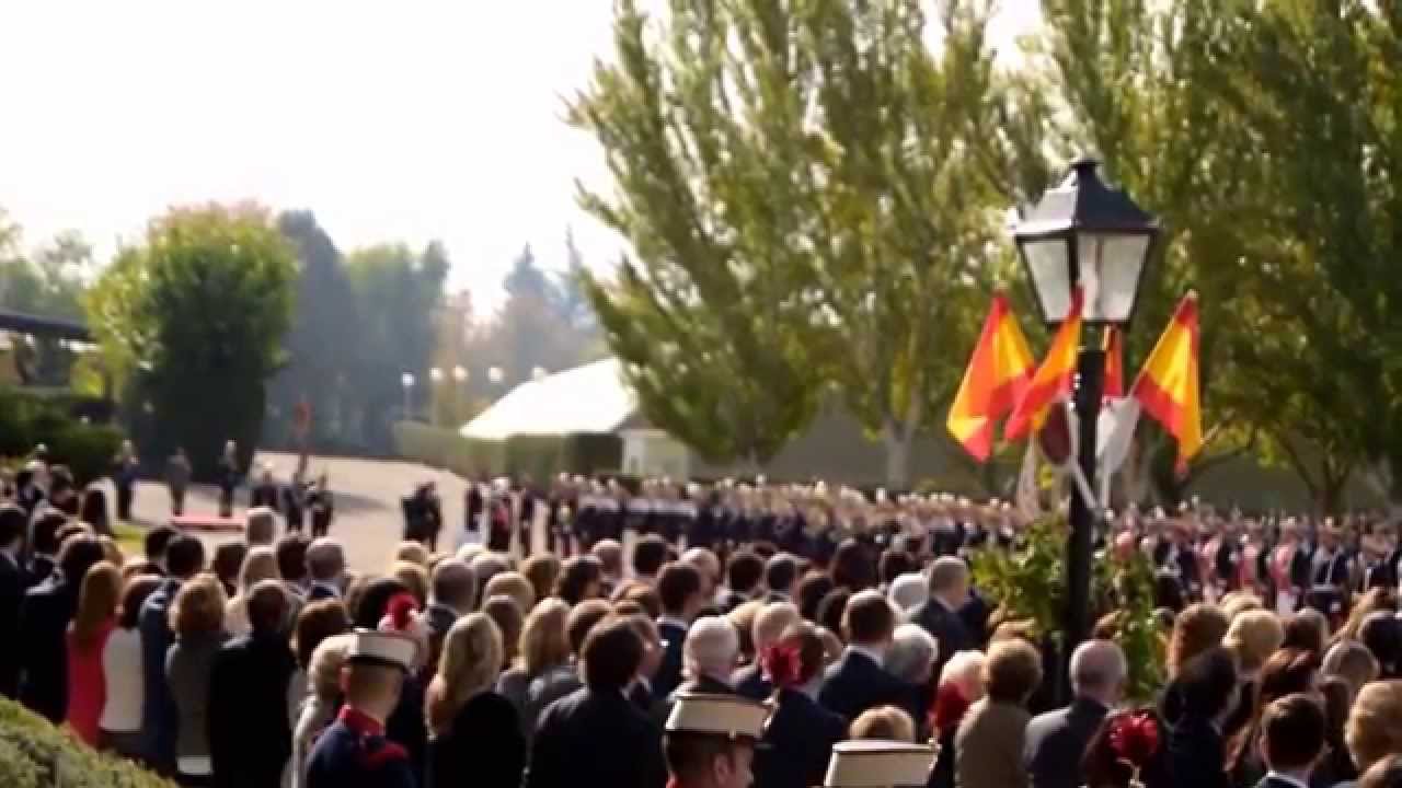 Jura de bandera 23 Octubre de 2015 Casa de S.M el Rey Guardia Real