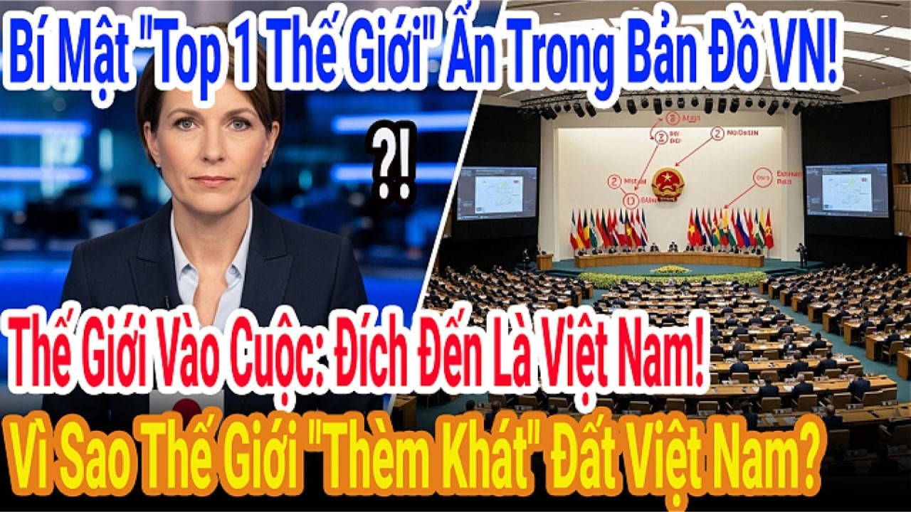 Thế Giới Ngỡ Ngàng: Việt Nam Trở Thành Trọng Tâm Chiến Lược Toàn Cầu!