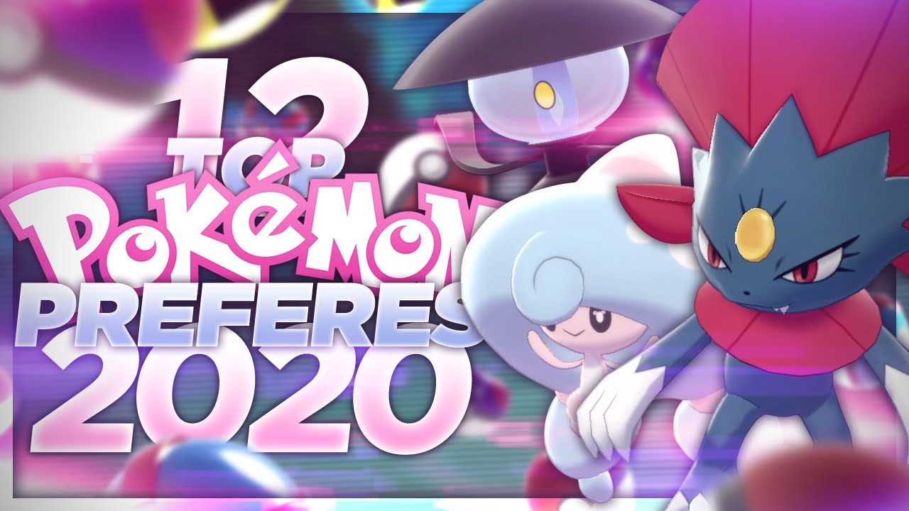 MES 12 POKÉMON FAVORIS 2020