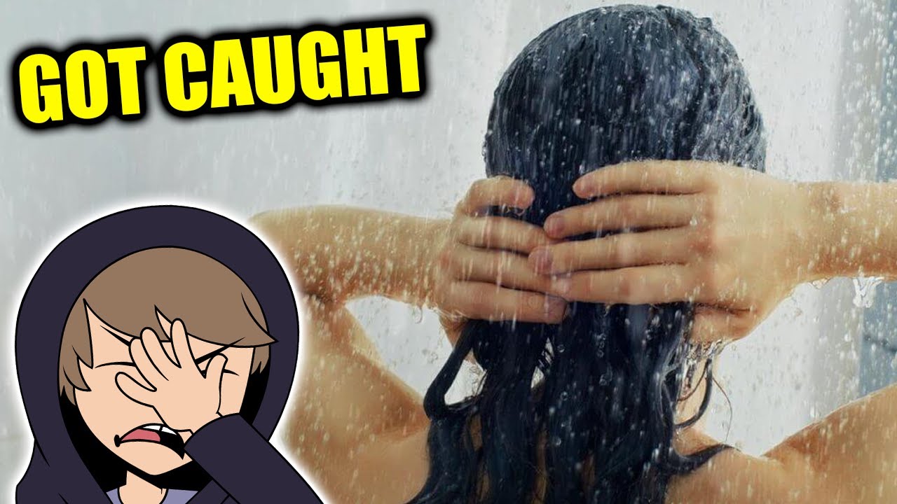 CAUGHT IN THE SHOWER BY HER PARENTS...