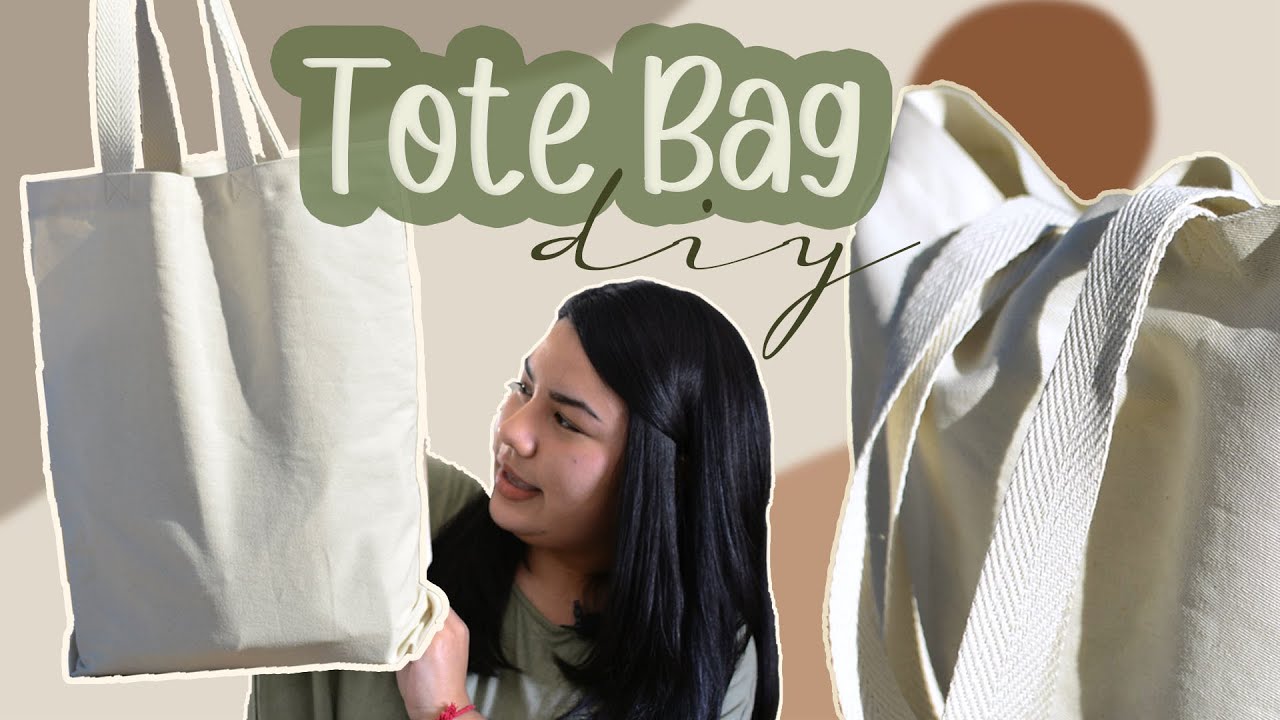 Como hacer un TOTE BAG o BOLSA ECOLÓGICA 🧵 DIY | Niela Varas