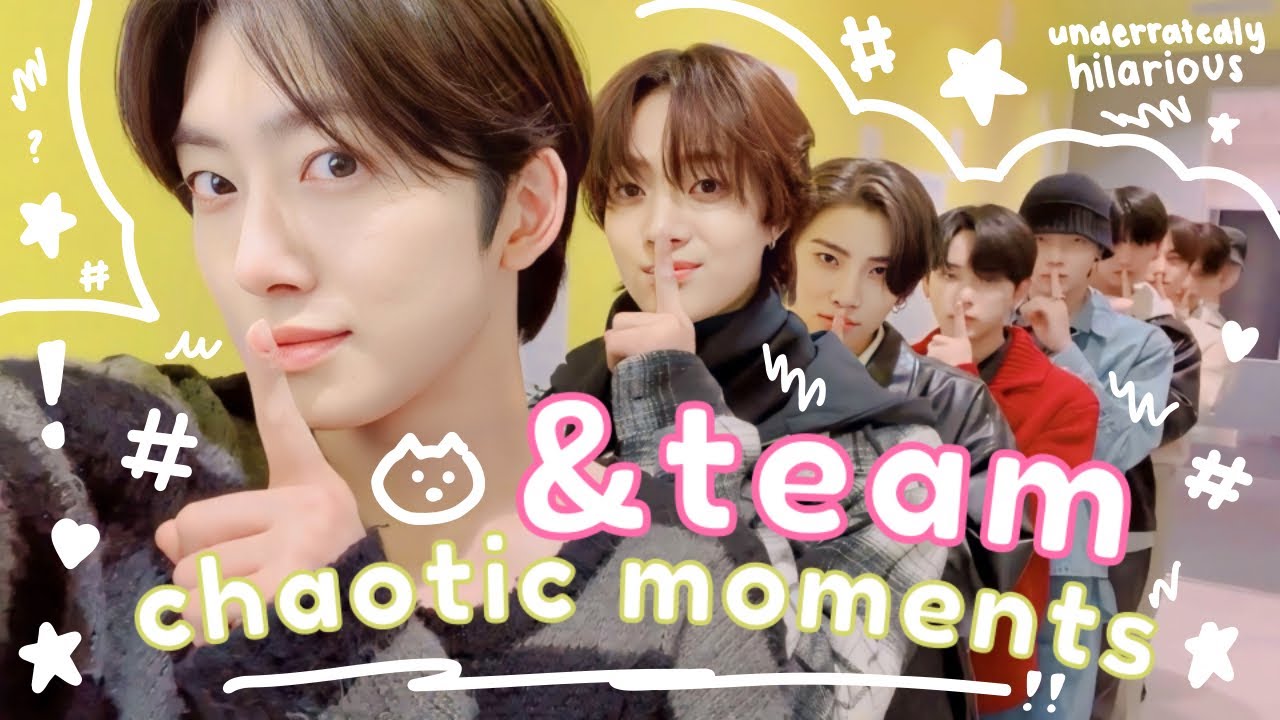 &team being UNDERRATEDLY hilarous (&team chaotic moments)