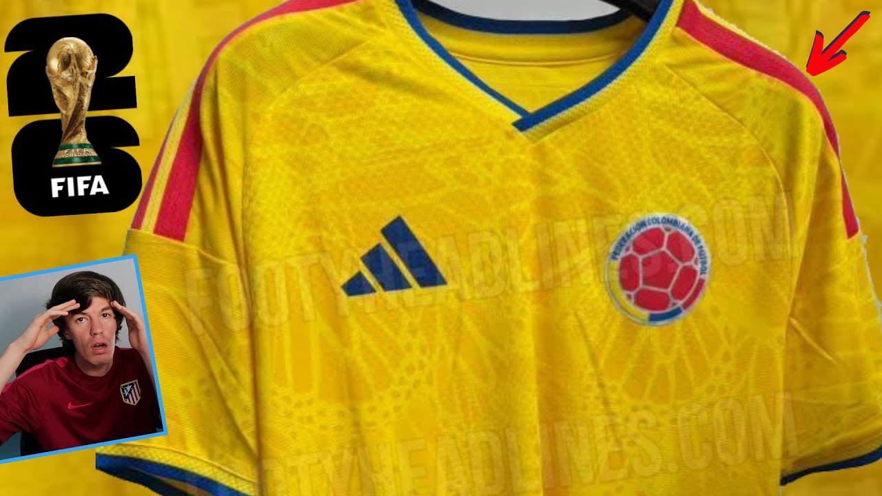 ¡REACCIONO a la CAMISETA de COLOMBIA para el MUNDIAL 2026 HECHA por ADIDAS!