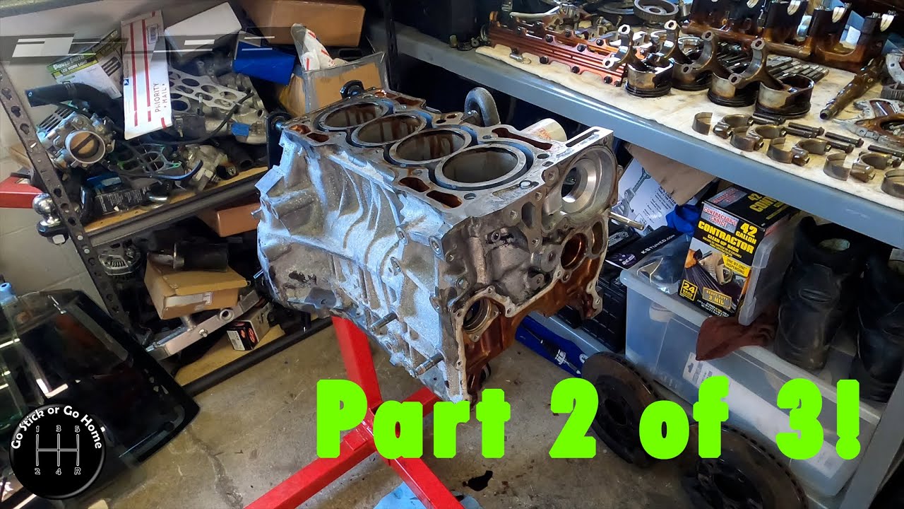 H23A Disassembly - Part 2 - The Bottom End