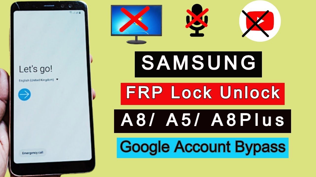 Samsung A8 FRP Bypass | FRP Lock Remove Without PC | Google Account Bypass New Method