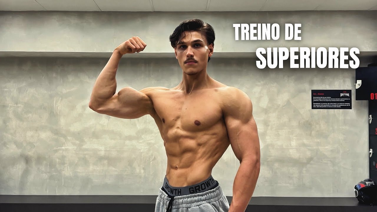 MEU TREINO PARA FICAR ESTÉTICO!