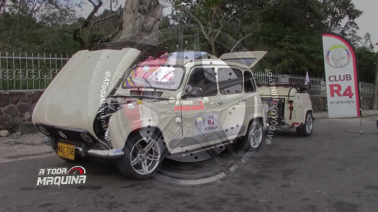 Renault 4 de 60 millones esta en Popayán acabados en madera detalles hechos a mano