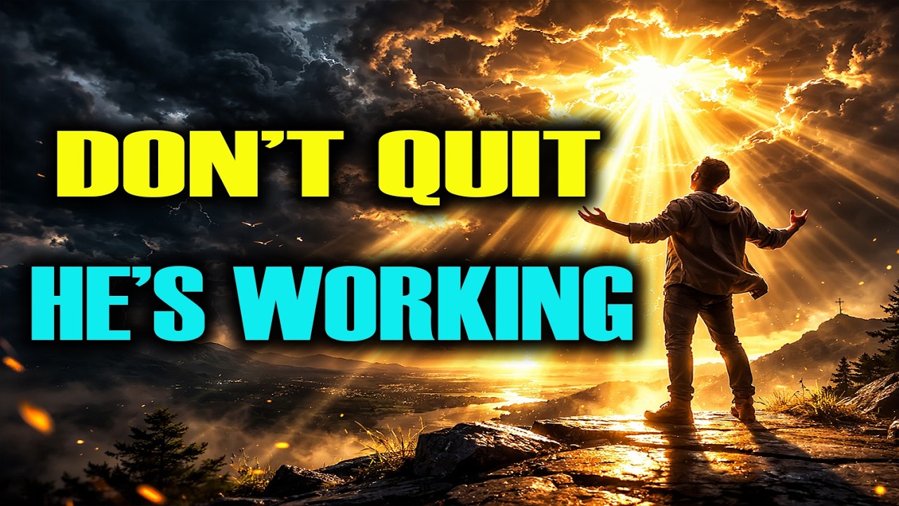 🔴Don’t Give Up — God Is Working Behind the Scenes. 🙌🙌