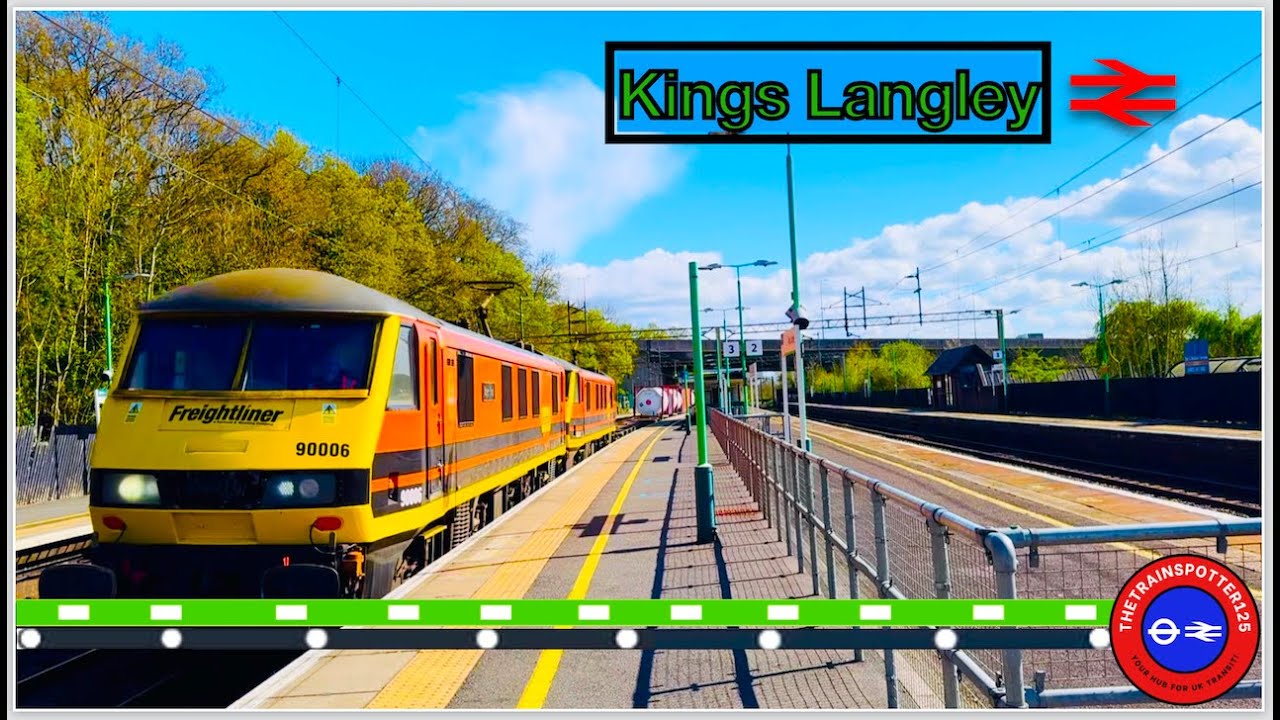 Trains at Kings Langley Station! [KGL] - (15/04/2024)