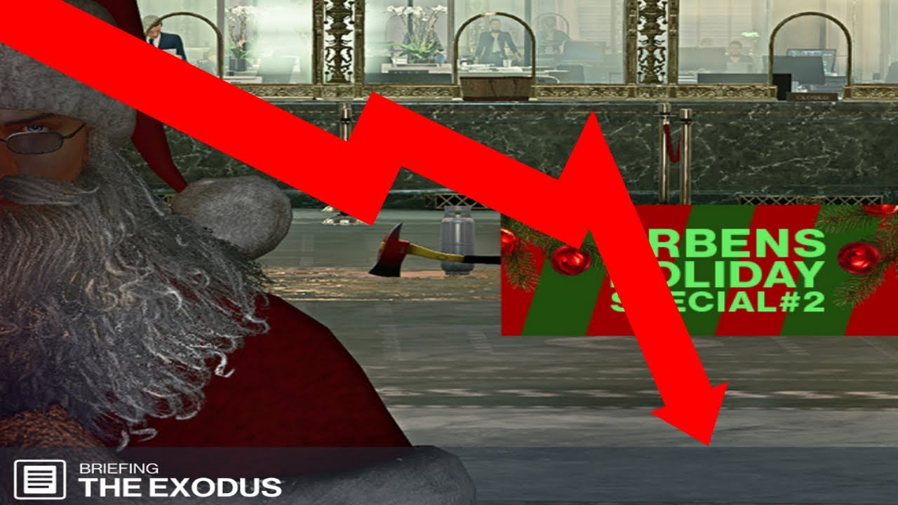 Agent 47 crashes the stock market in under 4 minutes