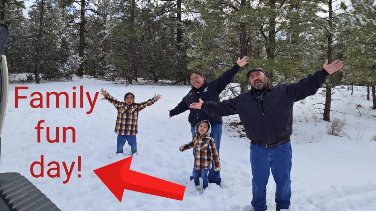 Family fun day. Join us on a fun snow day!