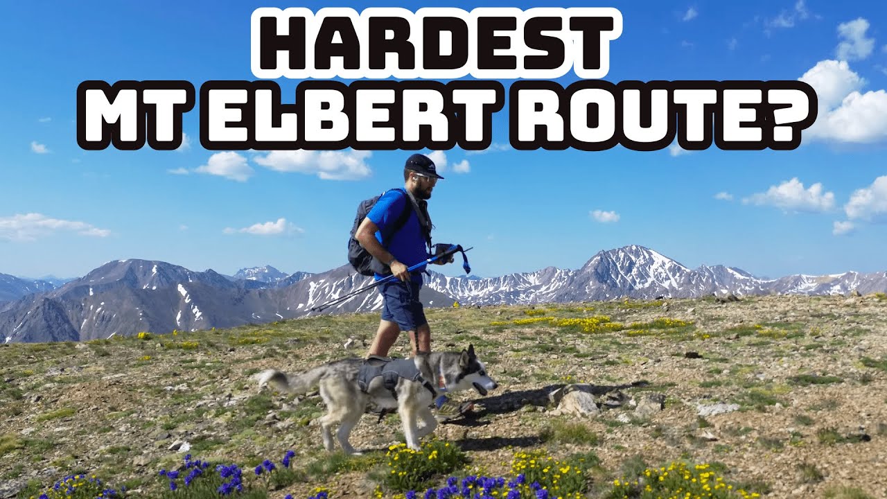 Colorado 14ers: Mt Elbert Black Cloud - najtrudniejsza droga na najwyższy szczyt w Kolorado???