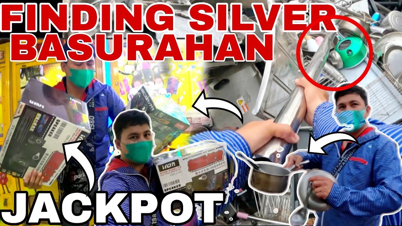 Silver at stainless kinaKalkal sa BASURAHAN