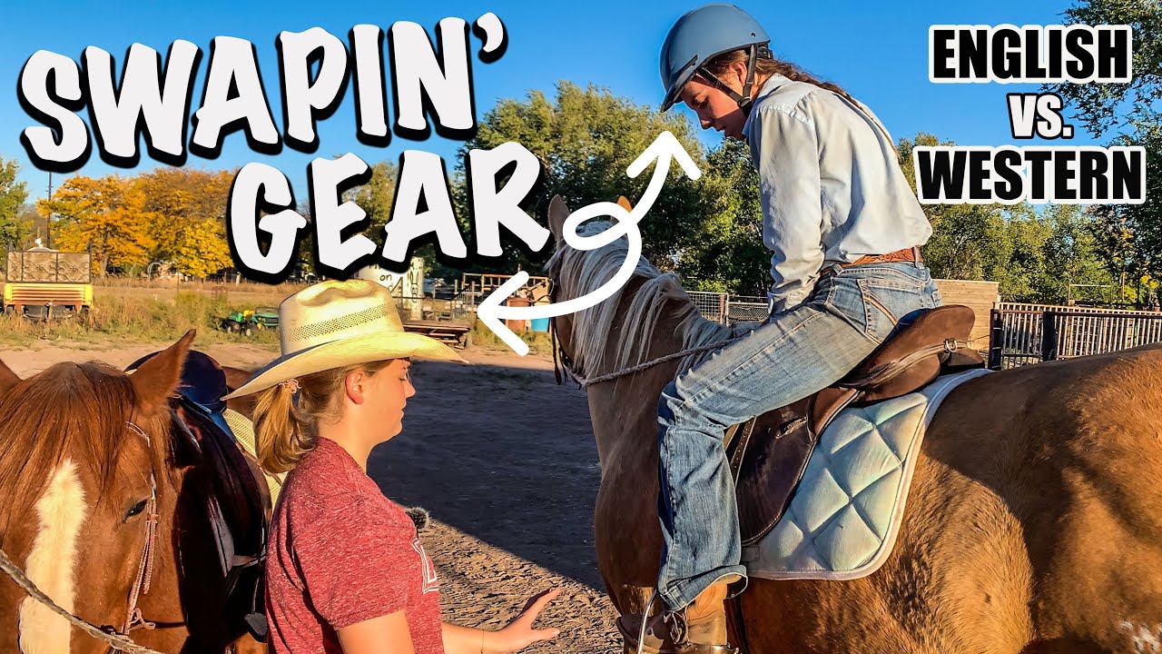 English Rider Tries Roping & Western Rider Tries Jumping