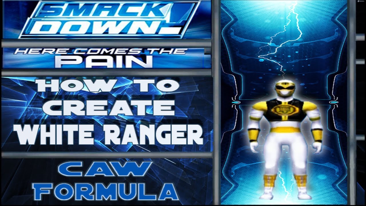 How to Create White Ranger (Smackdown!: Here Comes the Pain)