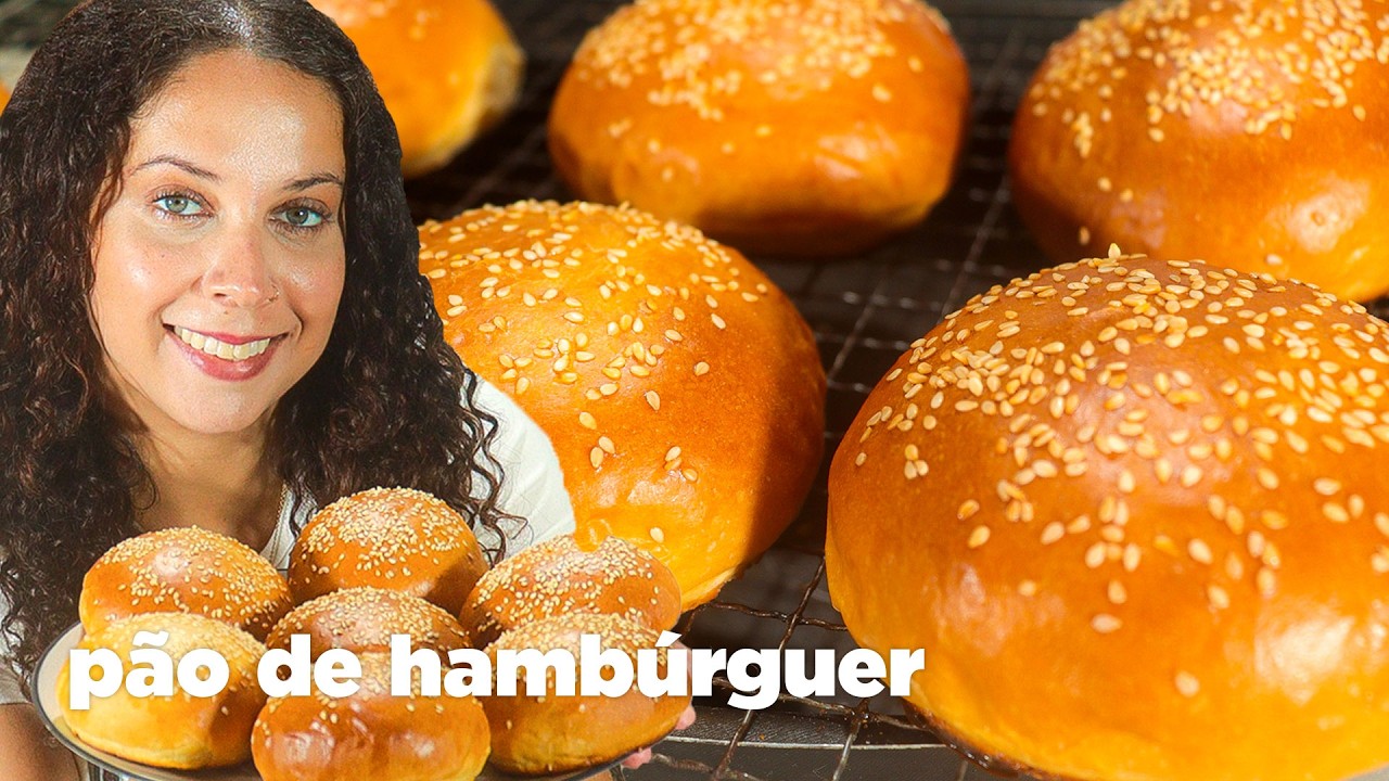PÃO DE HAMBÚRGUER