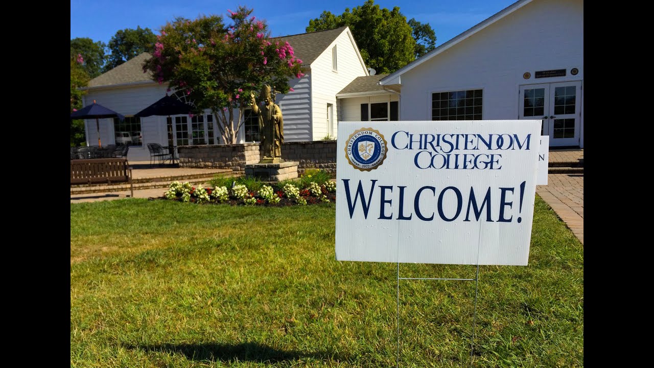 College Move-In Day | Christendom College