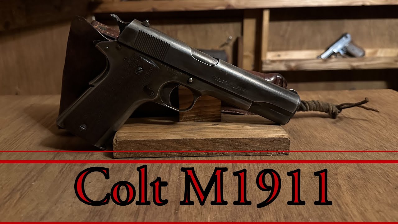 WWI Colt M1911 (.45 ACP) History & Shooting Demo