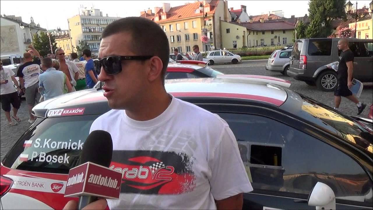 Szymon Kornicki przed Rajdem Rzeszowskim 2013