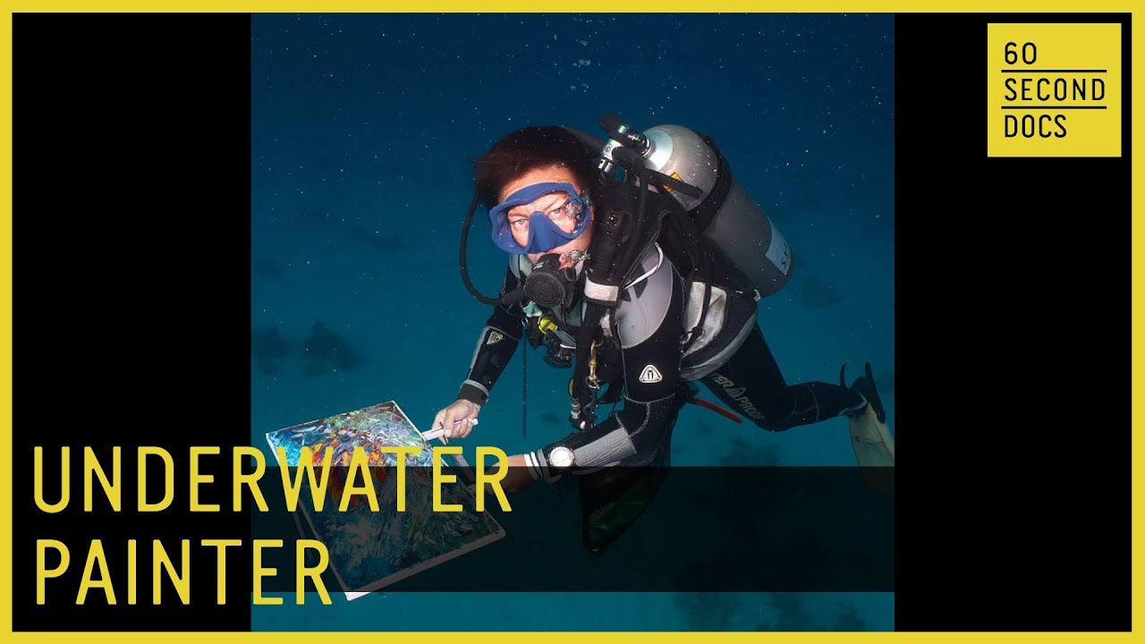 Underwater Painter Olga Nikitina
