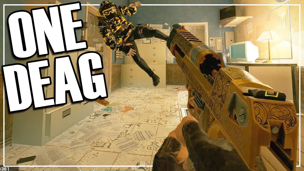 Deagle One Taps ONLY - Rainbow Six Siege (Golden Gun Arcade Mode)