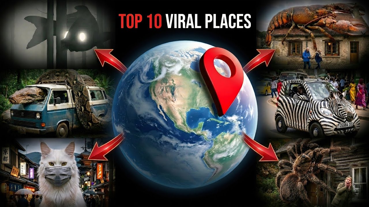 Top 10 Best Places on Google Maps You Have to See