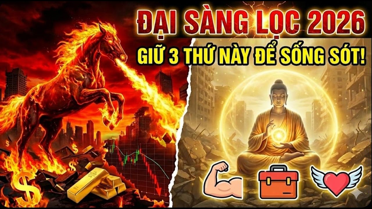 16 PHÚT ĐỔI VẬN 2026: 3 Tài Sản 