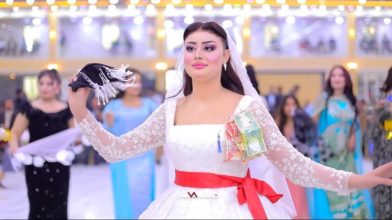 الفنان شاكر حلو   حفلة زفاف حسين و دلفين             في قاعة هانوفر شنكال جزء 3