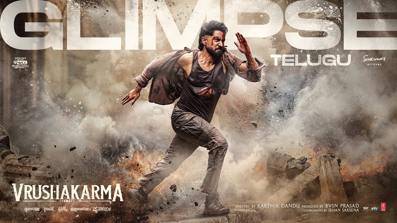 Vrushakarma Glimpse (Telugu) | Naga Chaitanya | Karthik Dandu | Meenakshi | Sukumar | Ajaneesh