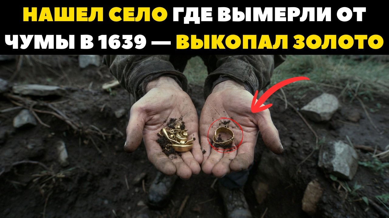Нашел Село Где Вымерли от Чумы в 1639-м — Выкопал Золото и Сам Заразился