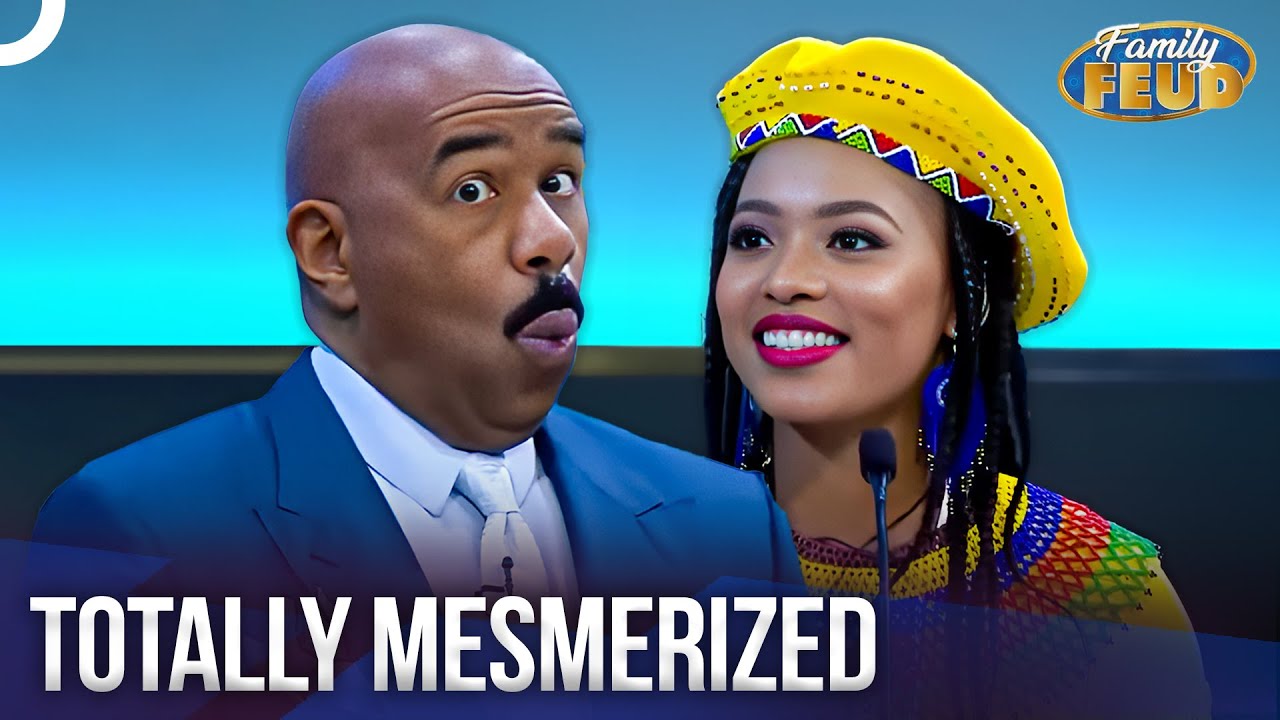 Steve Couldn’t Handle Her Charm! | Family Feud Classics