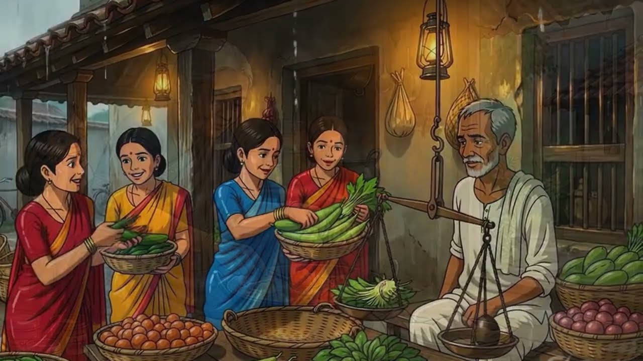 The Evening the Whole Village Celebrated the First Good Rain | Peaceful Monsoon Village Life