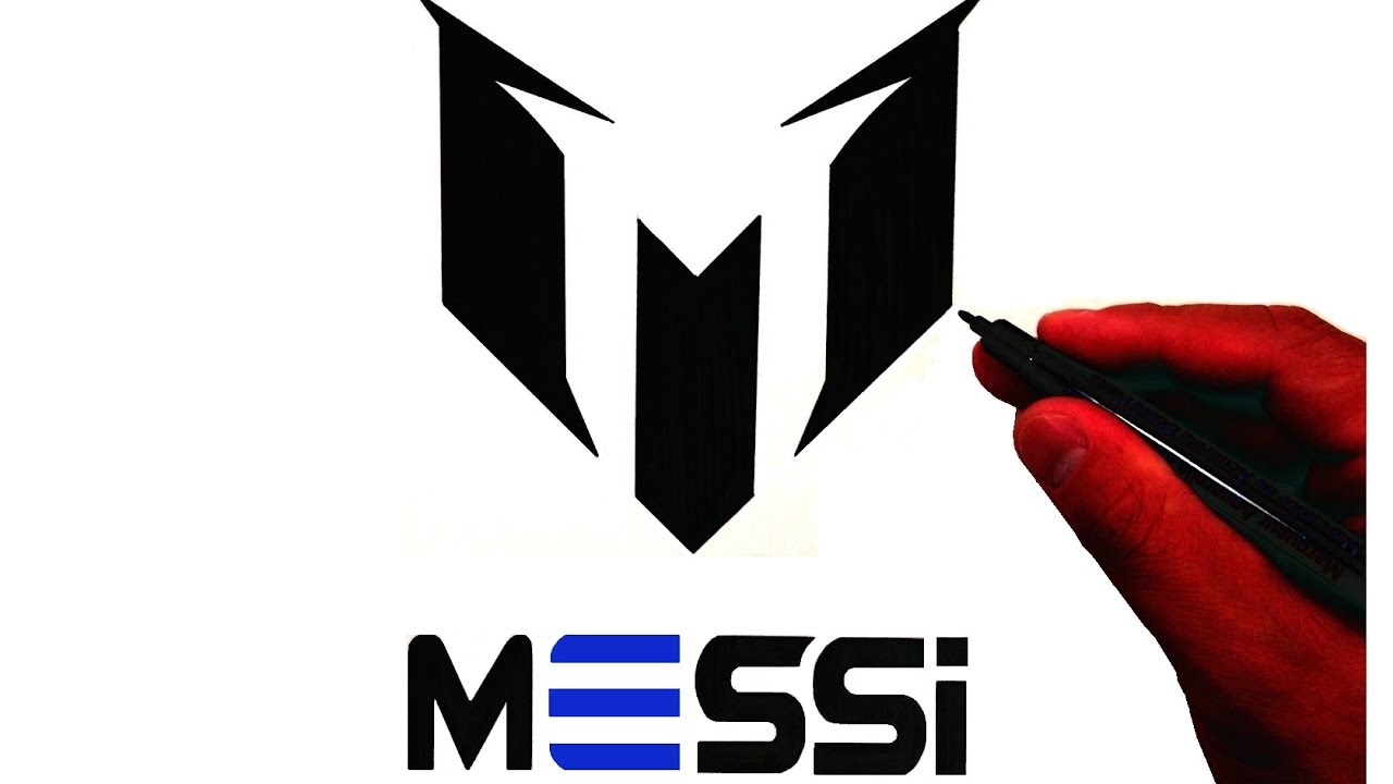 How to Draw the Lionel Messi Logo