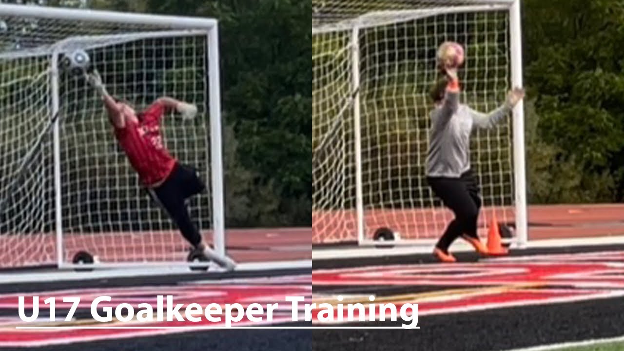 U17 Goalkeeper Training - Handling, Crosses & Diving