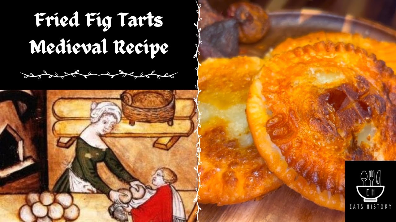 Honey Glazed Fried Fig Tarts - Medieval Recipe