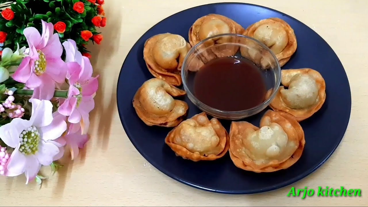Chinese Shrimp Fried Wonton | Shrimp Wonton Recipe | How To Make Homemade Crispy Shrimp Wonton