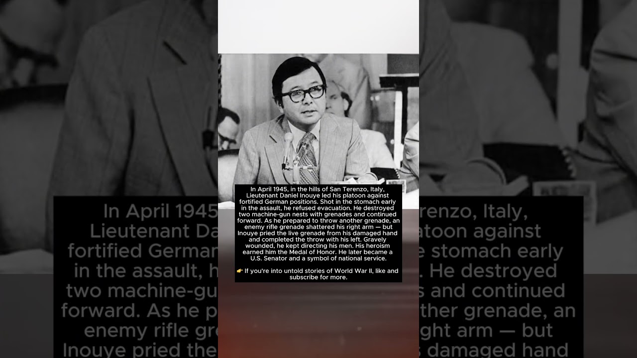 Wounded, He Kept Fighting | Daniel Inouye’s Story of Valor and Legacy