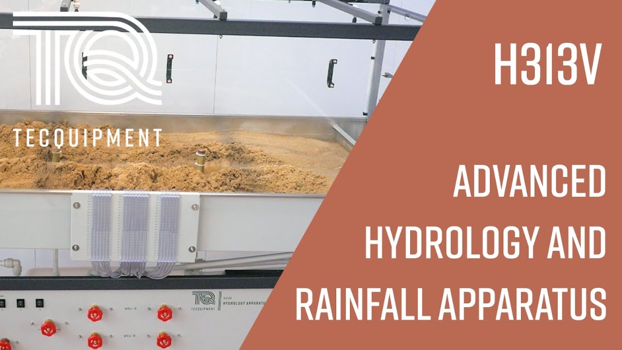 Advanced Hydrology and Rainfall Apparatus (H313V) - Fluid Mechanics - TecQuipment