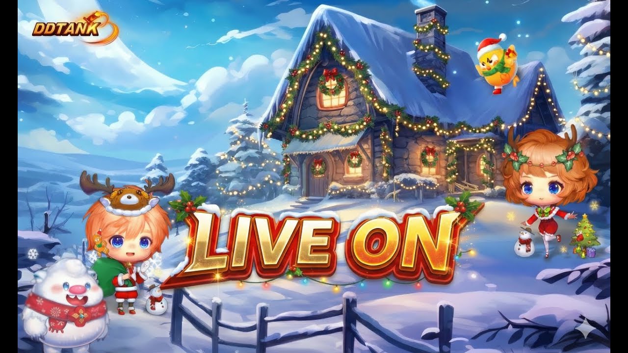 [DDTANK 337 OFICIAL] LIVE DE COMBATES | ÚLTIMA LIVE DA ABA YOUTUBE NATAL! ✨🎄 !site !comandos