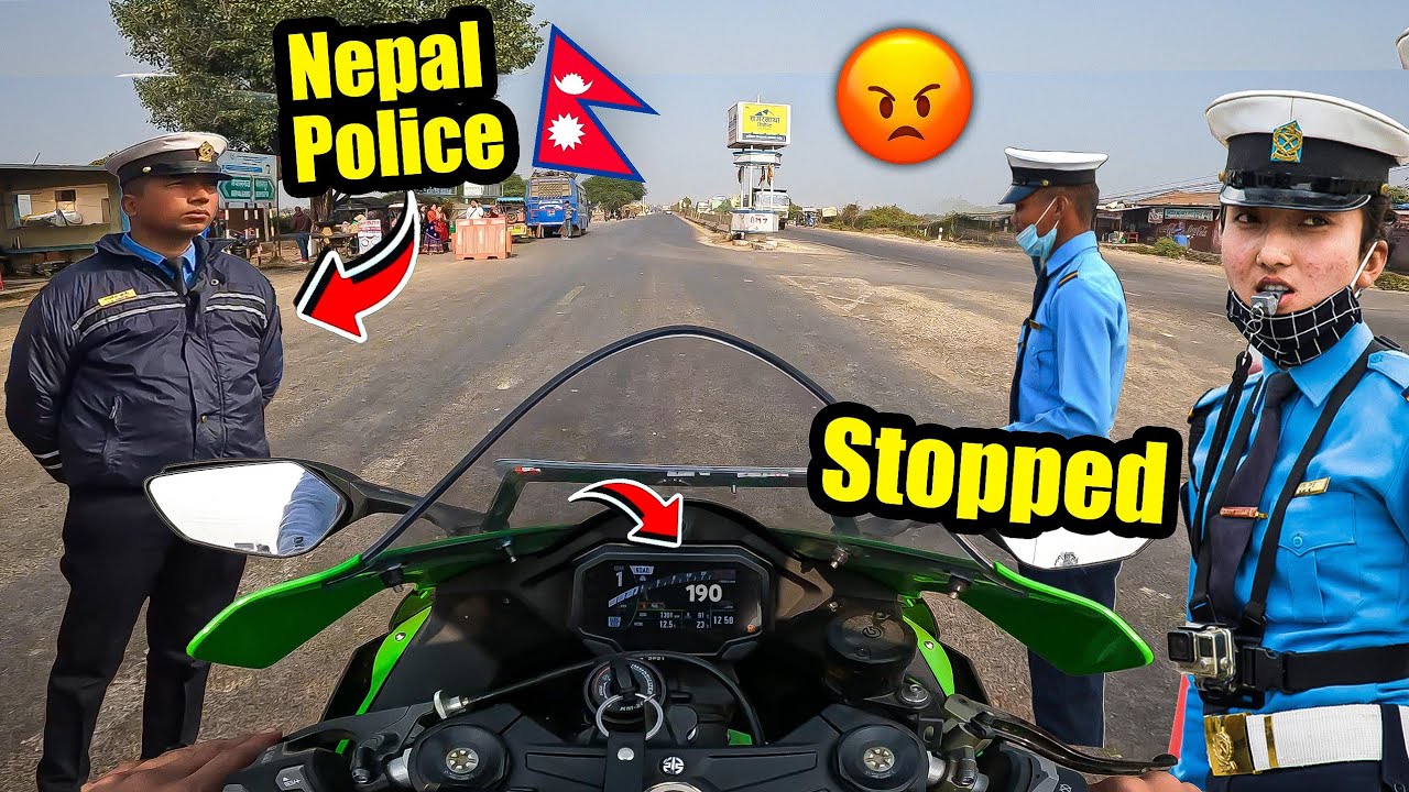 Nepal Police Station Jana Pda😭Bike Arrested ?