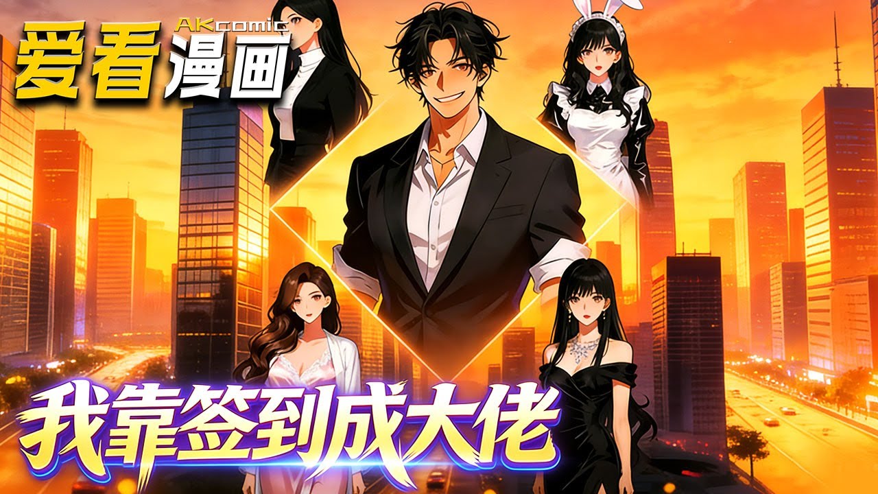 🔥【新番全集来袭】《我靠签到成大佬》开局被小心呵护了三年的女朋友分手，跌入人生谷底的林晨，意外激活了神秘系统！以后，命运的剧本被彻底改写！#anime #搞笑 #爱看漫画 #動漫