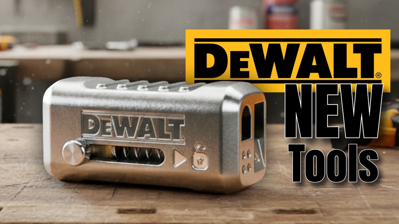 20 совершенно новых инструментов DeWalt, которых вы никогда раньше не видели!