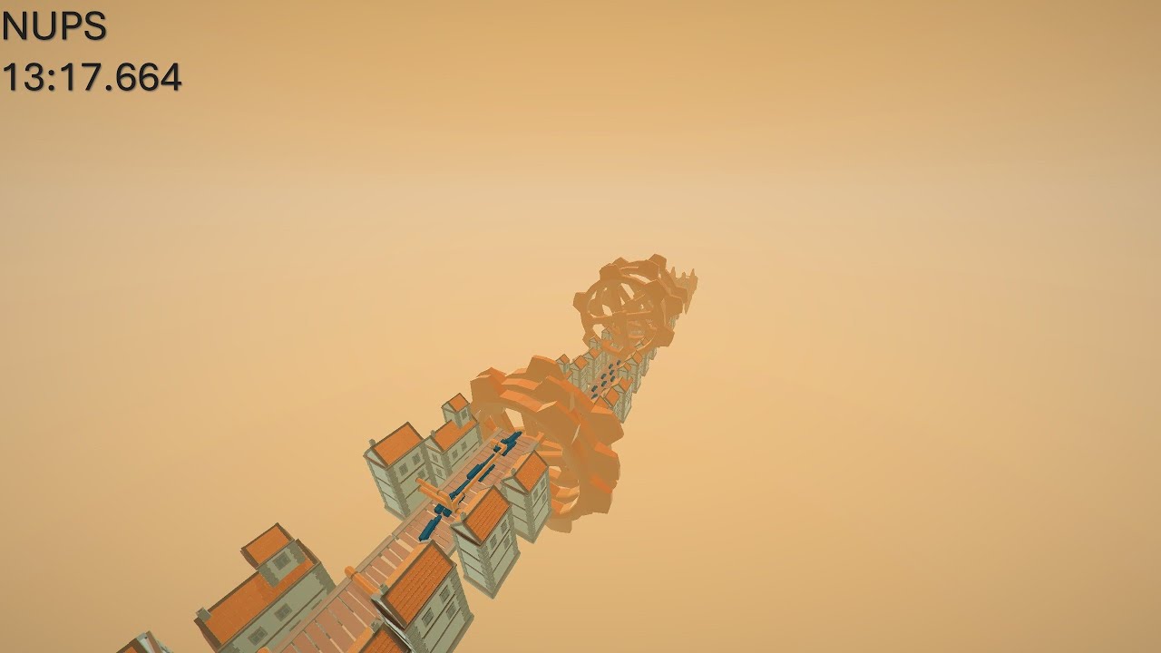 Clustertruck NUPS full game (13:17.664)