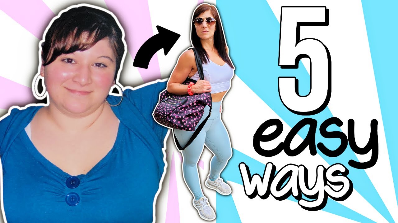 5 Easy Ways to Get Into a Calorie Deficit WITHOUT TRACKING OR COUNTING (-50 lbs in 3 months)