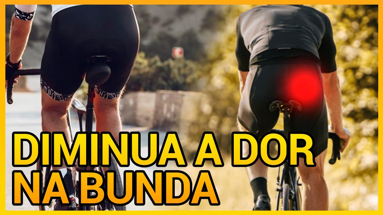 Como diminuir a dor na bunda e em outras regiões ao pedalar?