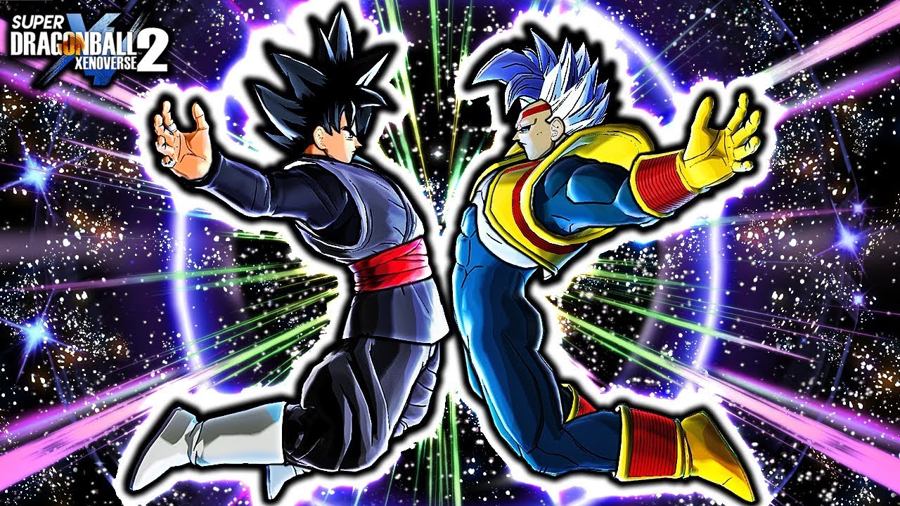 NEW GOKU BLACK & BABY VEGETA FUSION COMBOS! Dragon Ball Xenoverse 2 Custom Baby Vegito Black Skills