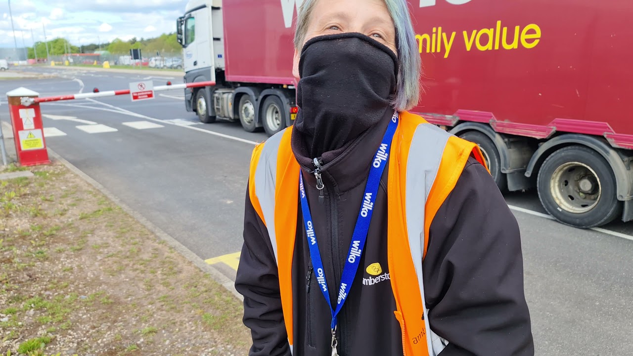 Audit | Wilko's | Blue haired security guard is on the ball | Wilkinson Head Office