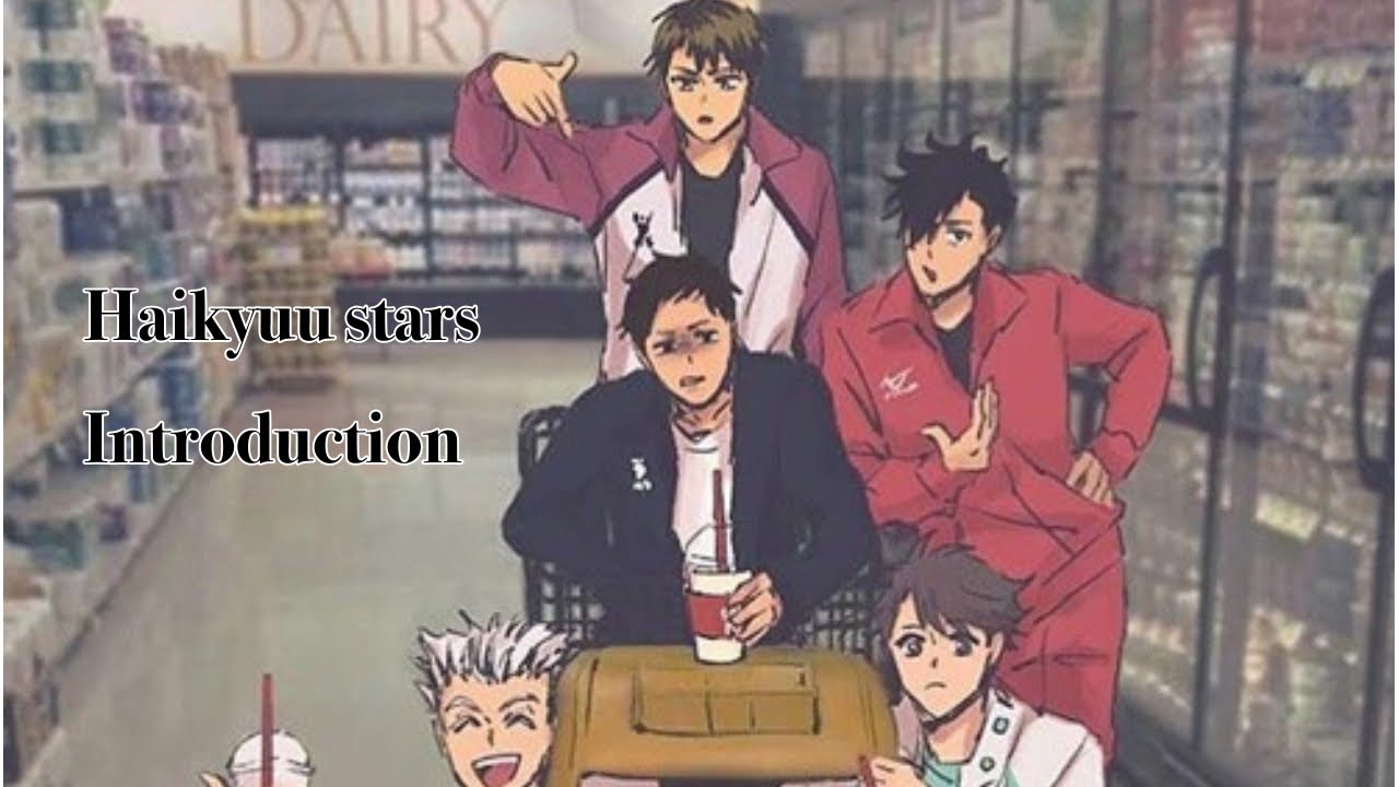 Haikyuu Stars introduction // Gacha star skit // haikyuu text